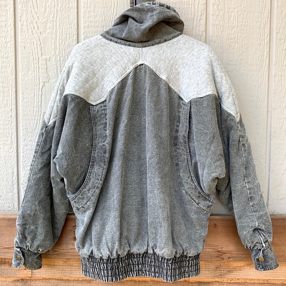Vintage Gitano denim acid wash insulated jacket - Picture 8 of 17